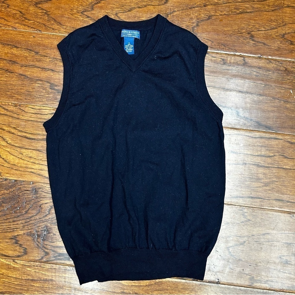 Joseph & Lyman Italian merino wool vest